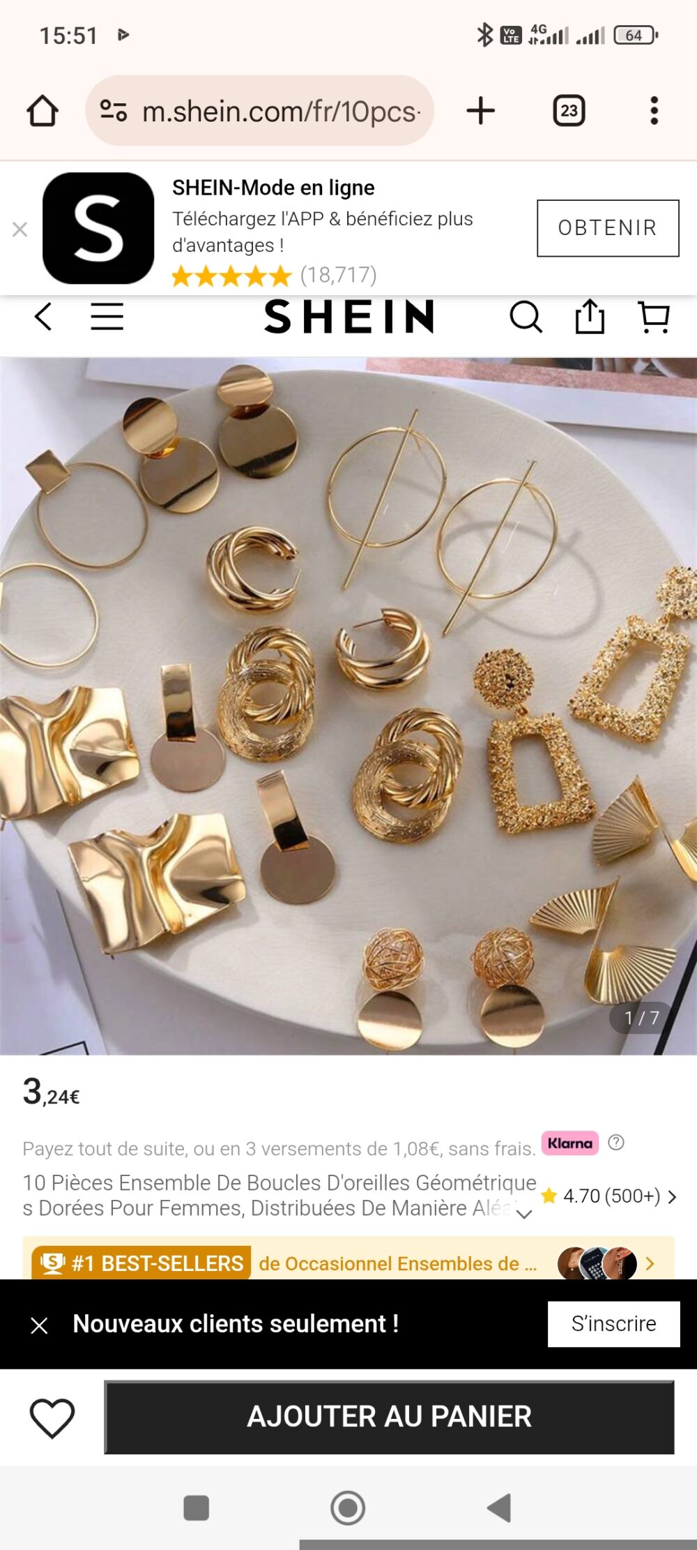 Commande Shein - 21f551