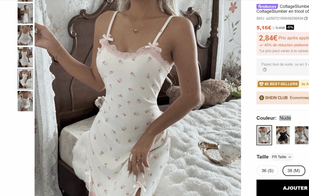 Commande Shein - fac3df