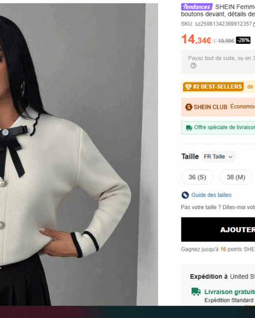 Commande Shein - 3f948a