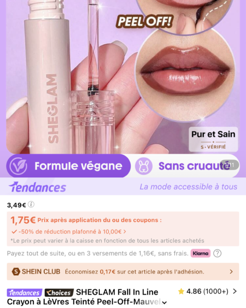 Commande Shein - 9db9e7