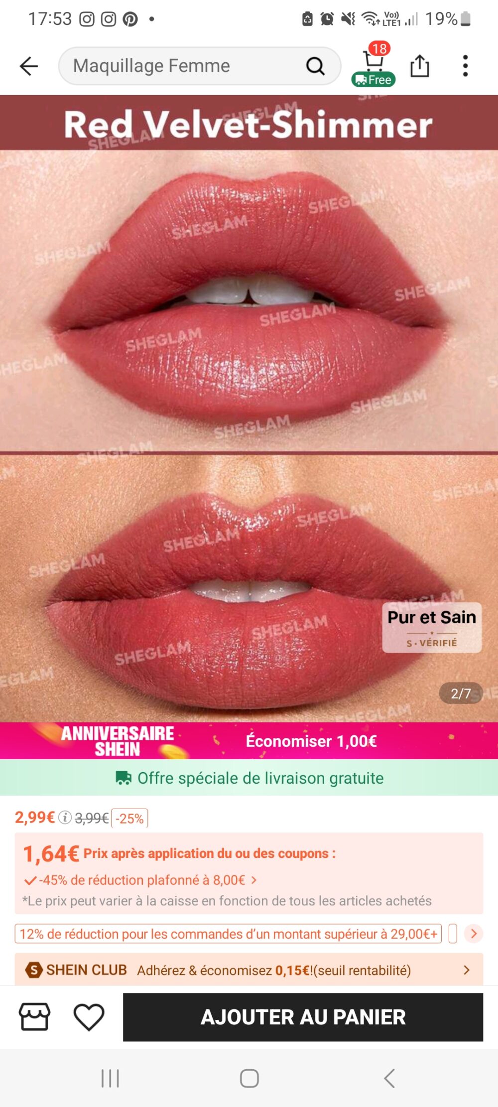 Commande Shein - 51d918
