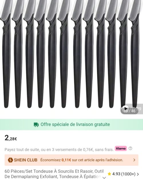 Commande Shein - 9d5b2a