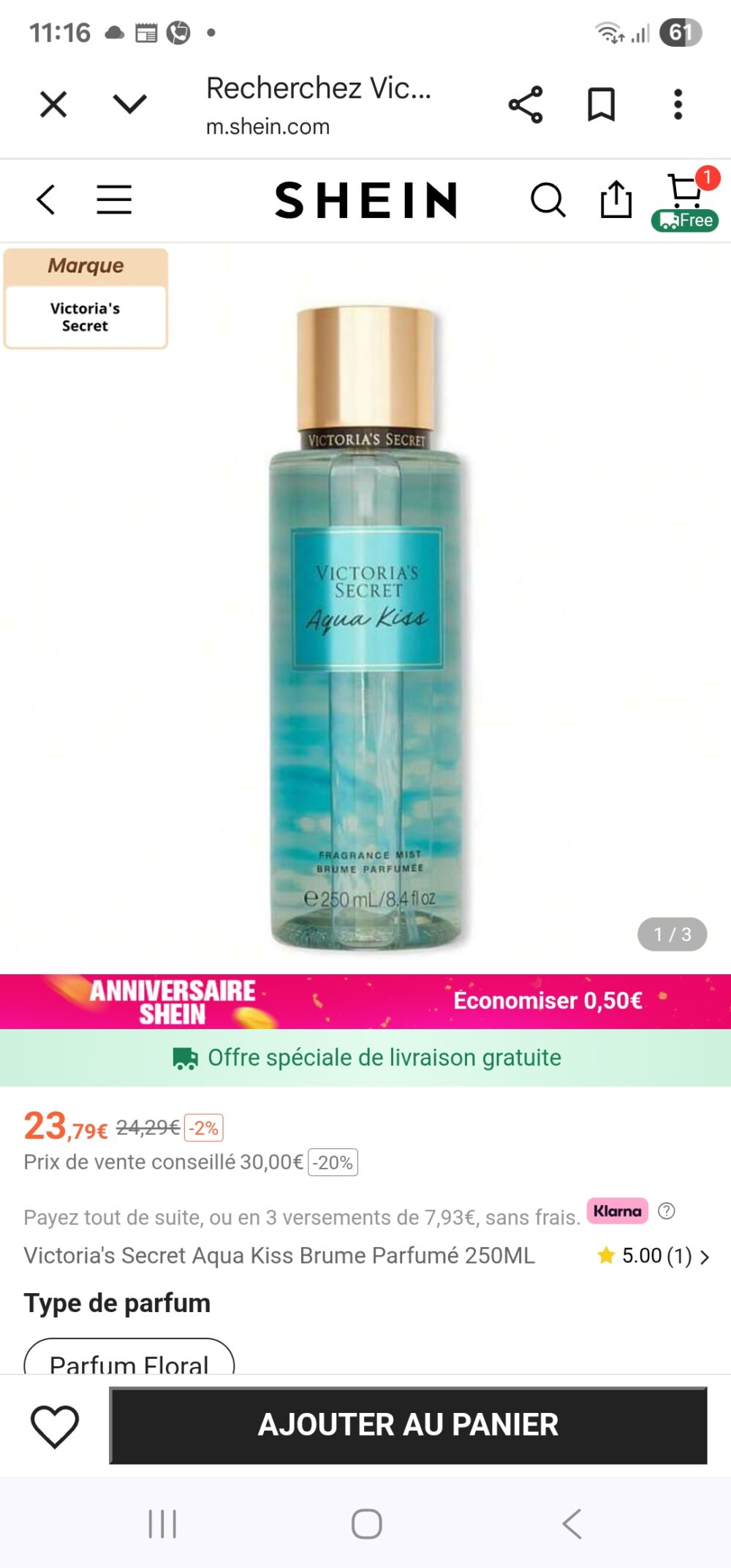 Commande Shein - 15ee04