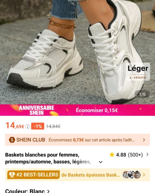 Commande Shein - 5377d4